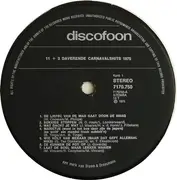 LP - Elf + 3 Daverende Carnavalshits '75 - Elf + 3 Daverende Carnavalshits '75
