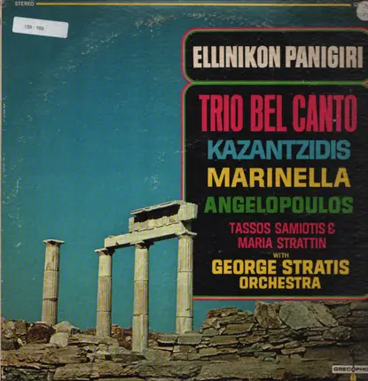 Trio Bel Canto, Marinella, Angelopoulos a.o. - Ellinikon Panigiri