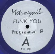 LP - T-Ski Valley / Blowfly a.o. - Funk You! Programme 2 - Blue Vinyl