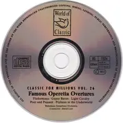 CD - J. Strauss / Suppe / Offenbach - Famous Operetta Overtures
