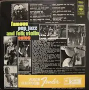 LP - Price, Goodman, a.o. - Famous Pop, Jazz And Folk Violin Solos