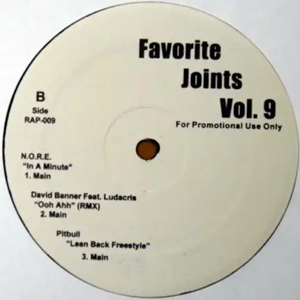 Hip Hop Sampler - Favorite Joints Vol.9