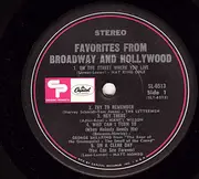 LP - Nat King Cole a.o. - Favorites From Broadway And Hollywood