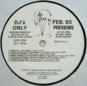 LP - Dark City / Clare Hicks & Love Exchange / English Evenings a.o - February 85 - Previews