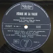 LP - Various - Féerie De La Valse / Valses Favorites