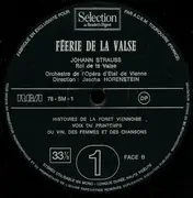 LP - J. Strauss - Féerie De La Valse / Johann Strauss Roi De La Valse