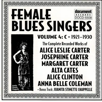 Blues Sampler - Female Blues Singers Volume 4: C (1921-1930)