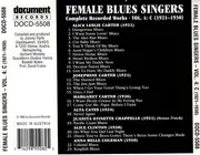 CD - Blues Sampler - Female Blues Singers Volume 4: C (1921-1930)