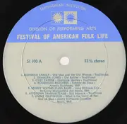 LP - The Riendeau Family / Grandpa Jones a.o. - Festival Of American Folklife Vol. 1