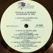 LP - The Ardoin Brothers Band a.o. - Festival De Musique Acadienne '81 Live