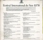 LP - Bach, Mendelssohn, Mozart a.o. - Festival International Du Son 1978