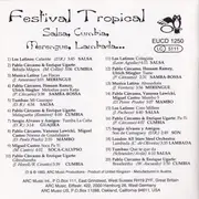 CD - Los Latinos, Pablo Cárcamo & Enrique Ugarte, Musica Latina - Festival Tropical - Salsa, Cumbia, Merengue, Lambada...