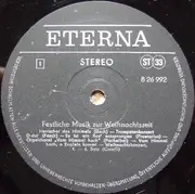 LP - DDR Weihnachtsmusik - Festliche Musik Zur Weihnachtszeit