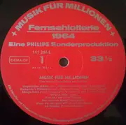 LP - Fernsehlotterie Compilation - Fernsehlotterie 1964 - Musik Für Millionen - Eine Musikalische Reise Um Die Welt