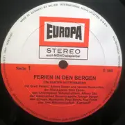 LP - Alfons Zitz / Die Zürisee Musikante a.o. - Ferien In Den Bergen