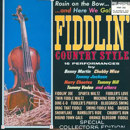 Harry Choates, Skim Cox a.o - Fiddlin' - Country Style