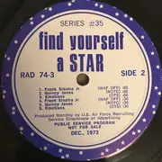 7inch Vinyl Single - Various - Find Yourself A Star - EP
