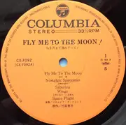 LP - Chikako Ueno, Miura Yoshikazu, Columbia Orchestra a.o. - Fly Me To The Moon! - + Obi, Insert