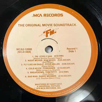 Steely Dan, Steve Miller a.o. - FM (The Original Movie Soundtrack)