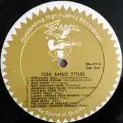 LP - Various - Folk Banjo Styles - Mono