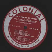 LP - Various - Folk Dances Of Greece