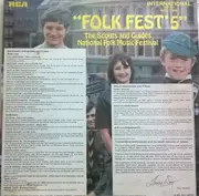 LP - The Crewnwers, Jeff And Joan, Alica & Me, a.o - Folk Fest 5 (The Scouts And Guides National Folk Music Festival)