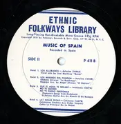 LP - Jotas, Sardana, Fandango, a.o. - Folk Music Of Spain - Mono