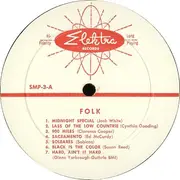 LP - Various - Folk, Pops 'N Jazz Sampler - Mono