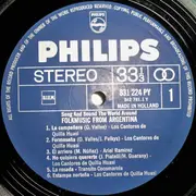 LP - Eduardo Falu, Los Cantores De Quilla Huasi a.o. - Folkmusic From Argentina