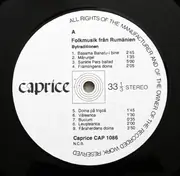 LP - Various - Folkmusik Från Rumänien