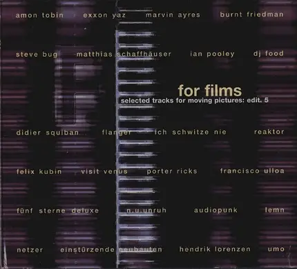 Einstürzende Neubauten, Felix Kubin, Lemn - For Films - Selected Tracks For Moving Pictures: Edit. 5