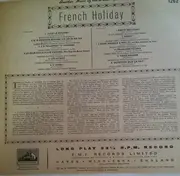 LP - Franck Pourcel Et Son Grand Orchestre / Gilbert Bécaud / Sylvia Lopez / A.O. - French Holiday