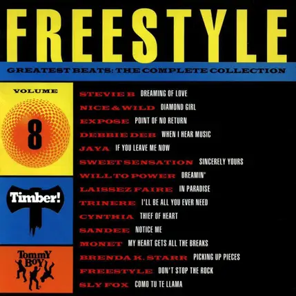 Stevie B, Expose, Nice & Wild - Freestyle Greatest Beats: The Complete Collection - Volume 8