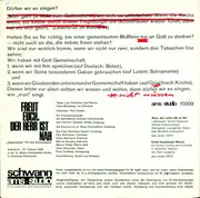 7inch Vinyl Single - Kirchenchor St. Maria Himmfahrt, Chor der kath. Schule Habichtstraße - Freut Euch, Der Herr Ist Nah ('Jazzmesse' Für Die Adventszeit)