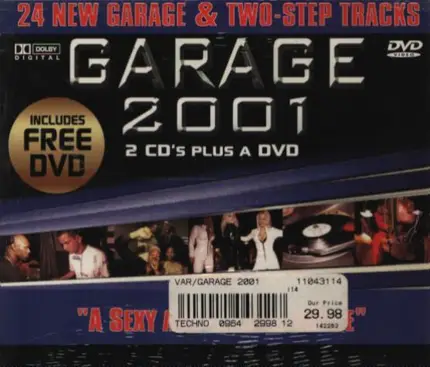 Cutting Crew, Londons Unique 3, MC Mac - Garage 2001