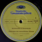 LP - Various - Gattungen Der Menschlichen Stimme