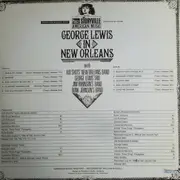 LP - Kid Shots New Orleans Band,Bunk Johnson's Band,George Lewis Trio, a.o., - George Lewis In New Orleans