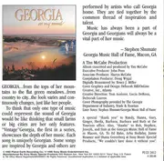 CD - Otis Redding, Tim McCabe, a.o - Georgia On My Mind Volume 1: 'Vintage' Georgia