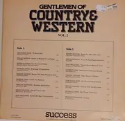 LP - Wild Wild West - Gentlemen Of Country & Western - Vol. 2