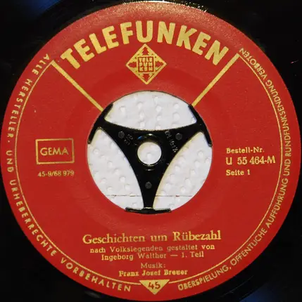 Breuer - Geschichten Um Rübezahl