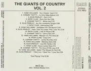 CD - Hank Williams / Conway Twitty / Patsy Cline a.o. - Giants Of Country Vol. 2
