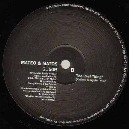 Idjut Boys, Mateo & Matos - Glasgow Underground All Stars
