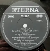 LP - Chor des Bergarbeiterensembles a.o. - Glück Auf (Bergarbeiter Singen Und Spielen)