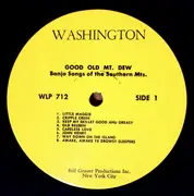LP - Obray Ramsey / Henry Gentry a.o. - Good Old Mountain Dew: Banjo Songs Of The Southern Mountains