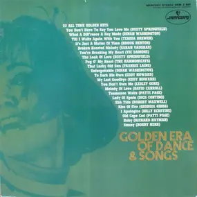 Various Artists - Golden Era Of Dance & Songs