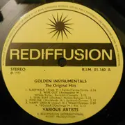 LP - Santo & Johnny,The Champs, Preston Epps, a.o. - Golden Instrumentals