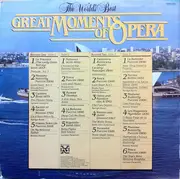 Double LP - Verdi / Puccini - Great Moments Of Opera