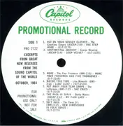 LP - Various - !Great New Releases From The Sound Capitol Of The World! October 1964 - Mono