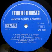 LP - E. R. Hubbard / N. Diamond / Jerry Chesnut a. o. - Great Country And Western Hits