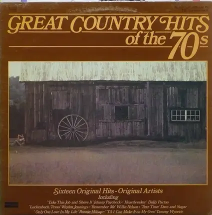 Willie Nelson, Waylon Jennings, Johnny Cash a.o - Great Country Hits Of The 70s